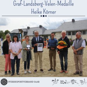 Graf-Landsberg-Velen-Medaille für Heike Körner