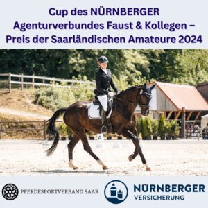 Cup des NÜRNBERGER Agenturverbundes Faust & Kollegen – Preis der Saarländischen Amateure 2024